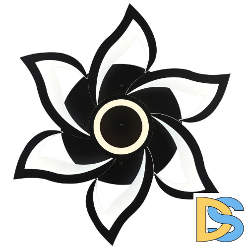 Потолочная люстра Natali Kovaltseva Olimp HIGH-TECH LED LAMPS 82020 BLACK