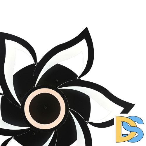 Потолочная люстра Natali Kovaltseva Olimp HIGH-TECH LED LAMPS 82020 BLACK