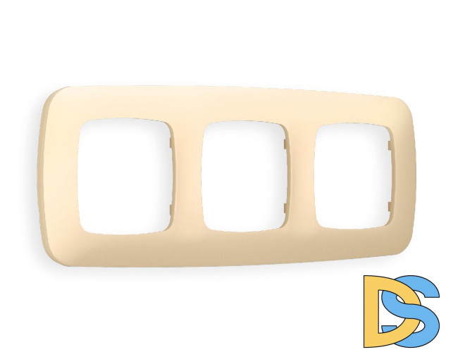 Рамка трехместная Ambrella Volt Ecta OF140603