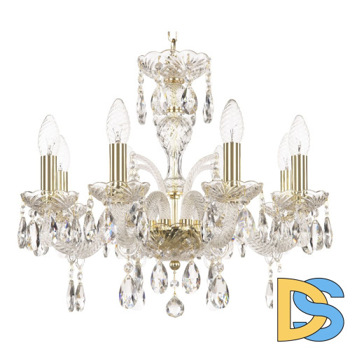 Подвесная люстра Bohemia Ivele Crystal 118/8/165 G
