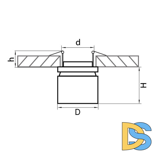Встраиваемый спот Lightstar Forte Inca 213847