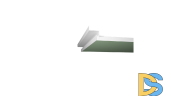 Безрамный теневой алюминиевый профиль SWG PRO FGC-20-WH-2 022513