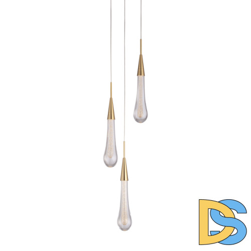 Подвесной светильник Delight Collection Pour MD2060-3A br.brass