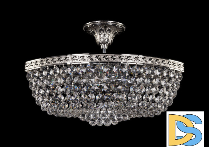 Люстра на штанге Bohemia Ivele Crystal 19283/45IV Ni