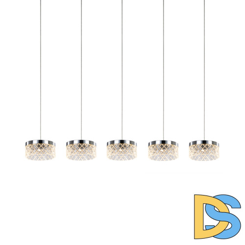 Подвесной светильник Delight Collection MD21020075 MD21020075-5B chrome