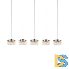 Подвесной светильник Delight Collection MD21020075 MD21020075-5B chrome