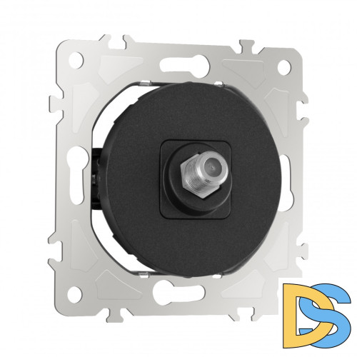 Розетка спутниковая SAT TV Arte Milano 202.42-1.black