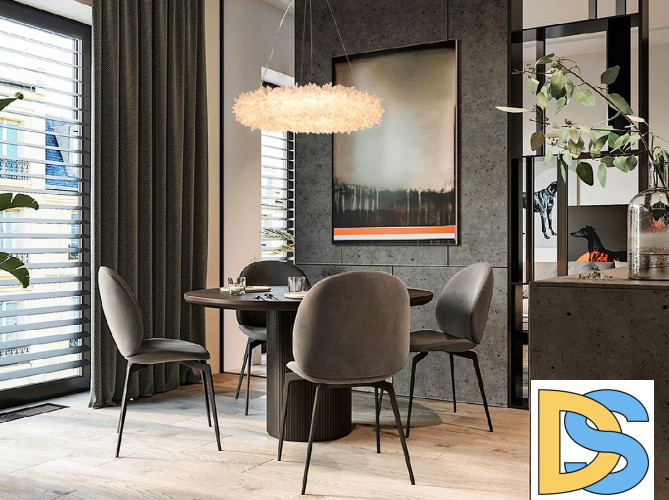 Подвесная люстра Delight Collection Stone Light BRCH9119-80