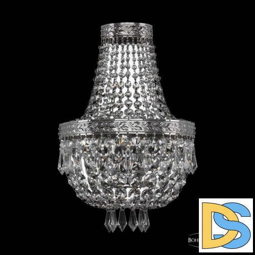 Бра Bohemia Ivele Crystal 19271B/H1/20IV Ni