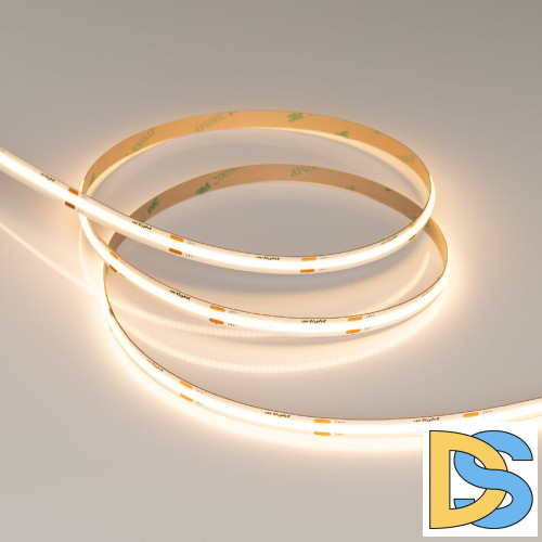 Светодиодная лента Arlight COB-X480-8mm 24V Warm2700 8 W/m, IP20, CSP, 5m 039060