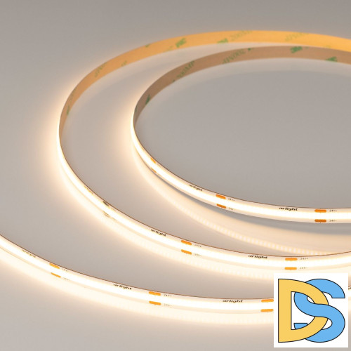 Светодиодная лента Arlight COB-X480-8mm 24V Warm2700 8 W/m, IP20, CSP, 5m 039060