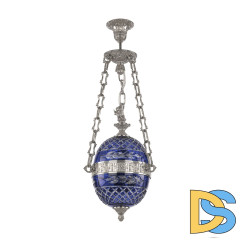 Подвесной светильник Bohemia Ivele Crystal 71000P/20 Ni Clear-Blue/H-1J FA3S