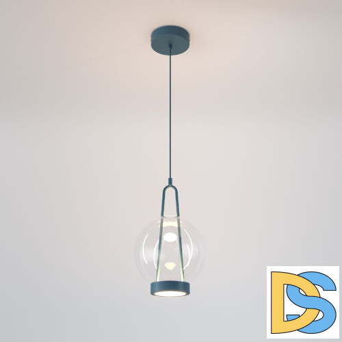 Подвесной светильник Eurosvet Frasco 50267/1 LED синий a069345