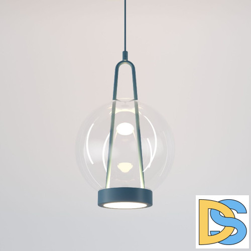 Подвесной светильник Eurosvet Frasco 50267/1 LED синий a069345