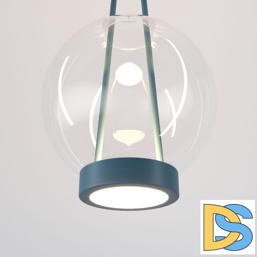 Подвесной светильник Eurosvet Frasco 50267/1 LED синий a069345