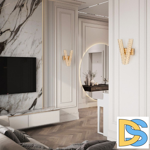 Настенный светильник Modelux ML.751.02 GD