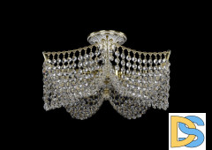 Люстра на штанге Bohemia Ivele Crystal 77181/42 GW