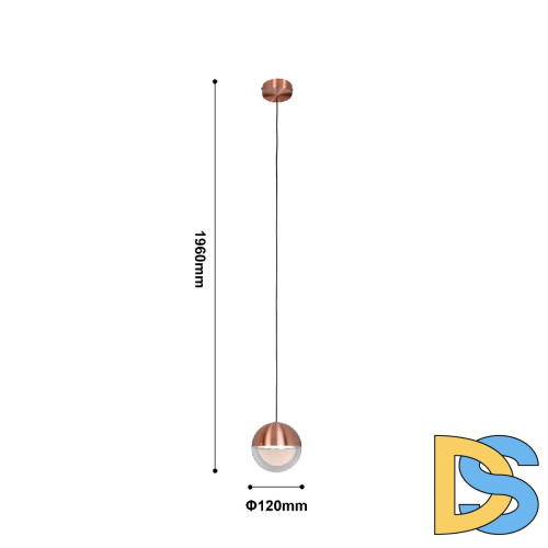 Подвесной светильник Favourite Luna 4371-1P