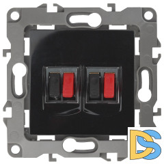 Розетка аудио двойная Эра 12-3112-06 Б0027466