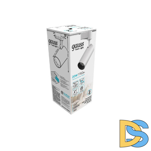 Трековый светодиодный светильник Gauss Track Light Led TR083