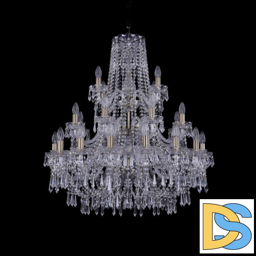 Подвесная люстра Bohemia Ivele Crystal 1403/16+8+4/300/3d Pa
