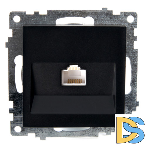 Розетка компьютерная 1-местная Stekker Катрин 39613
