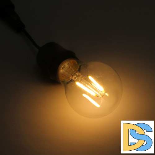 Лампа филаментная Laitcom (LTC) Professional Е27 1W 2700K FLB27-1W-2WW