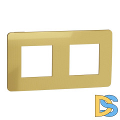 Рамка 2-постовая Schneider Electric Unica New NU280460