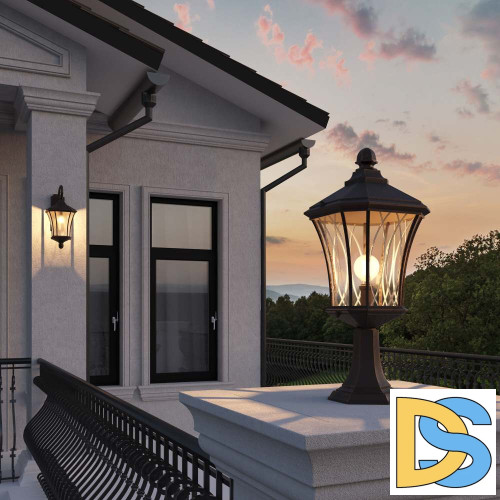 Уличный настенный светильник Elektrostandard Virgo D капучино 4690389064838