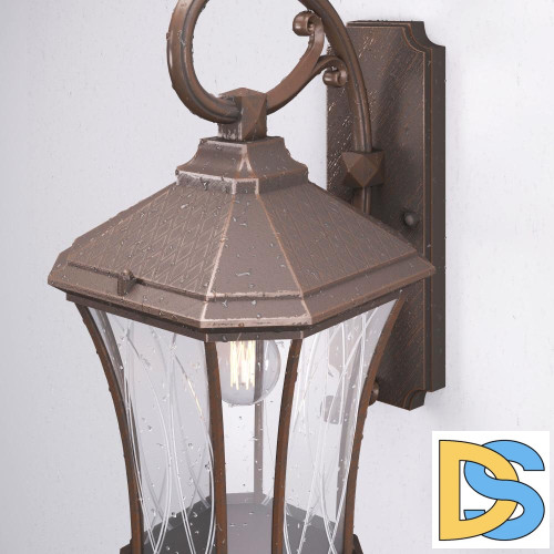 Уличный настенный светильник Elektrostandard Virgo D капучино 4690389064838