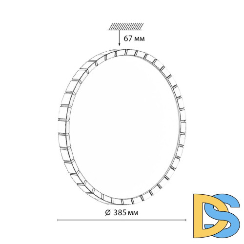 Настенно-потолочный светильник Sonex Atabi gold 7648/DL