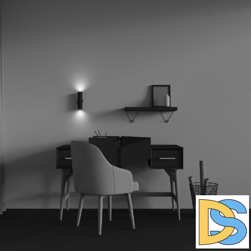 Настенный светильник Maytoni Calipso C106WL-02-GU10-B