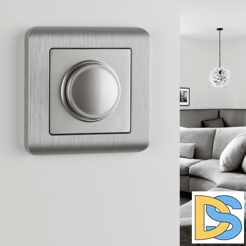 Рамка на 1 пост Werkel Stream (серебряный) W0012106