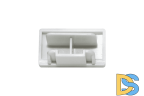 Заглушка для однофазного трека DesignLed ECS-WH-2 005229