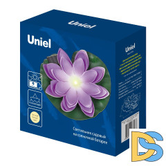 Светильник на солнечной батарее Uniel USL-S-828/PT060 PURPLE WATERLILY UL-00011601