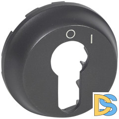 Лицевая панель Legrand Celiane выключателя с ключом 2-позиционный графит 067969