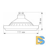 Светодиодная лампа Arlight AR111-UNIT-GU10-15W-DIM Warm3000 (WH, 120 deg, 230V) 026890
