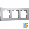 Рамка на 3 поста (алюминий) W0031706