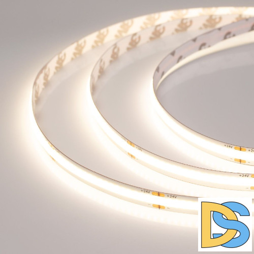 Светодиодная лента Arlight COB-X378-8mm 24V Warm3500 (11 W/m, IP20, 5m) 044579(3)