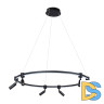 Подвесная люстра Arte Lamp Ring A2186SP-1BK