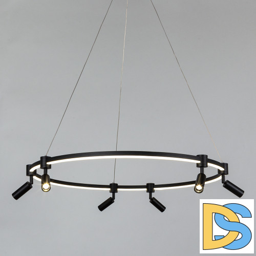 Подвесная люстра Arte Lamp Ring A2186SP-1BK