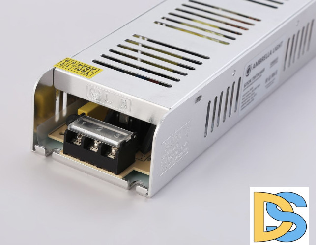 Блок питания с EMC для светодиодной ленты Ambrella Light Illumination 250Вт DC12В 20,8A IP20 GS8655