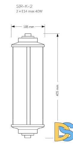 Настенный светильник Kutek Mood Siri SIR-K-2 (Z)
