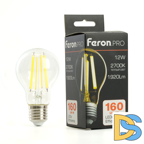 Светодиодная лампа Feron LB-1112 E27 12W 2700K 48895