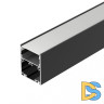 Алюминиевый профиль Arlight SL-LINE-4050-3L-2000 ANOD BLACK 044670