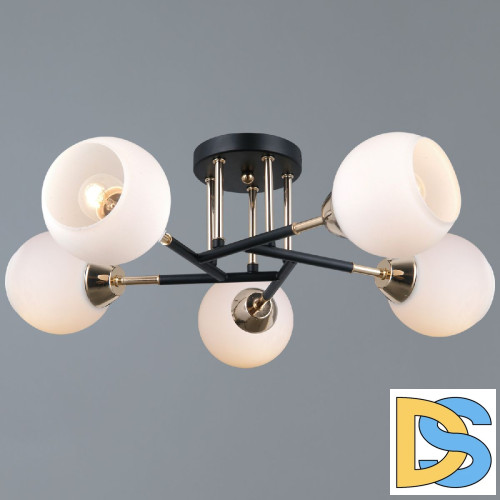 Потолочная люстра Illumico IL0689-5CSQ-24 BK FGD LIBRA