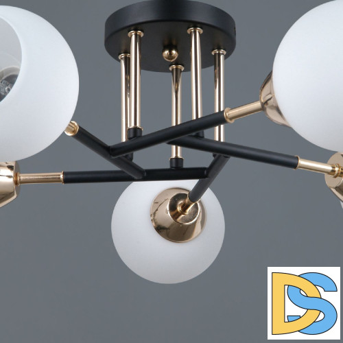 Потолочная люстра Illumico IL0689-5CSQ-24 BK FGD LIBRA