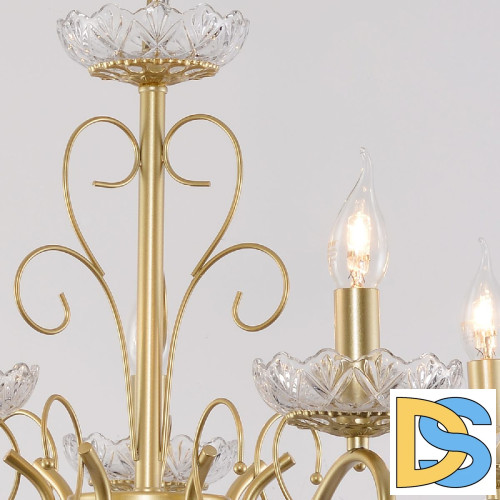 Подвесная люстра Reluce 04201-0.4-07 GOLD