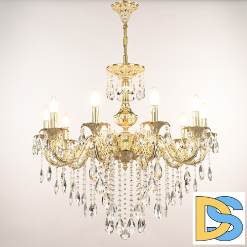 Подвесная люстра Bohemia Ivele Crystal AL79101/10/250 B GW