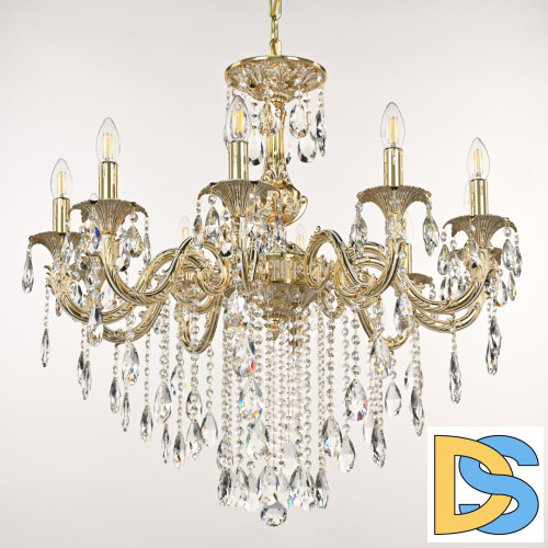 Подвесная люстра Bohemia Ivele Crystal AL79101/10/250 B GW